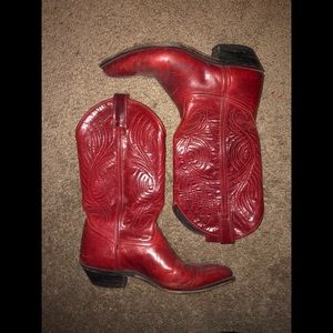 Red Code West Cowboy Boots, Size 6.5M